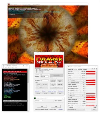 FurMark Programı Ekran Görüntüsü