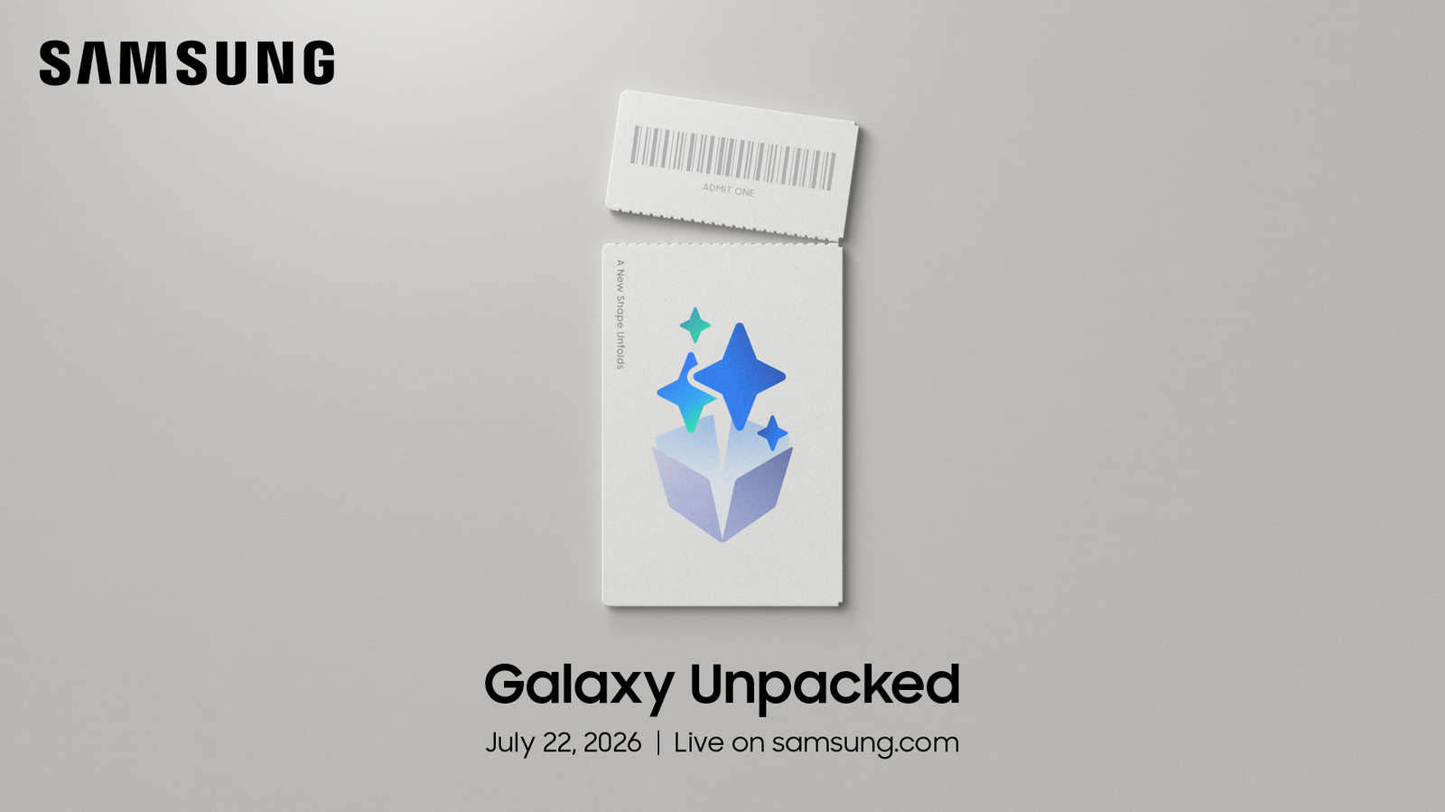 Samsung Galaxy Unpacked Heyecanı Başlıyor: 22 Temmuz'da Katlanabilir Devrim