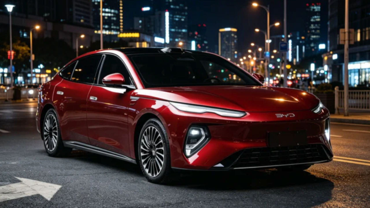 BYD'nin Yeni Amiral Gemisi Seal 08: 1.660 Kilometre Menzil ile Yollar Değişiyor