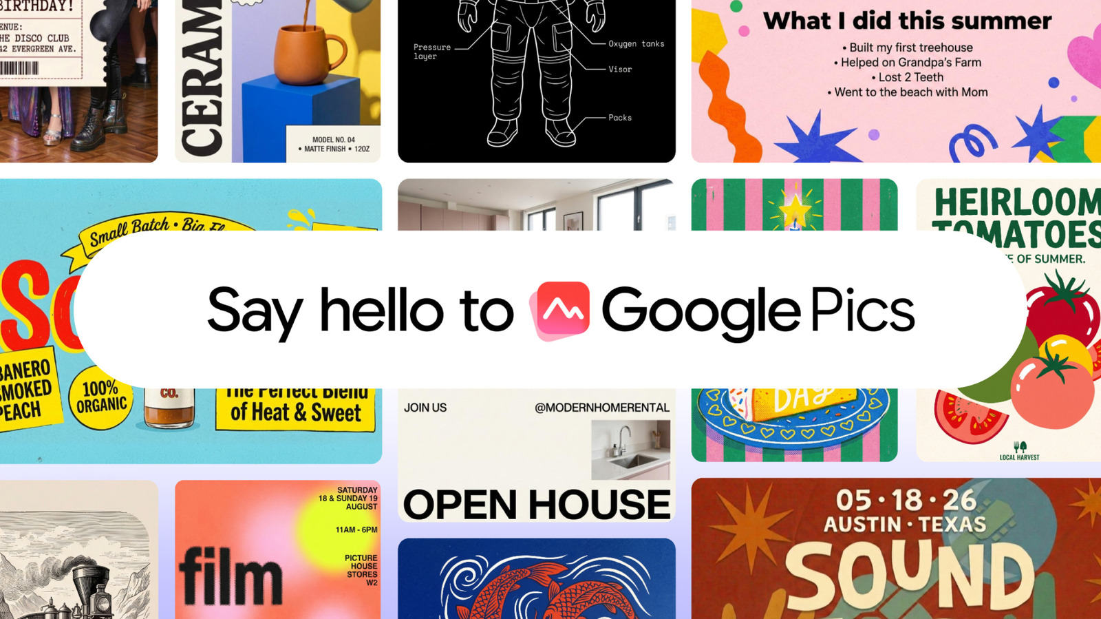 Google'ın Yapay Zeka Destekli Görsel Düzenleyicisi Pics Kullanıma Sunuldu