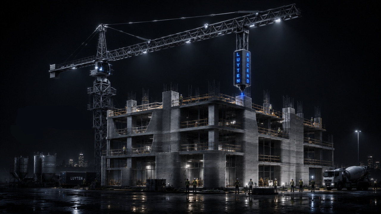 İnşaat Sektöründe Devrim: İlk 3B Yazıcılı Kule Vinç 'Ascend' Tanıtıldı