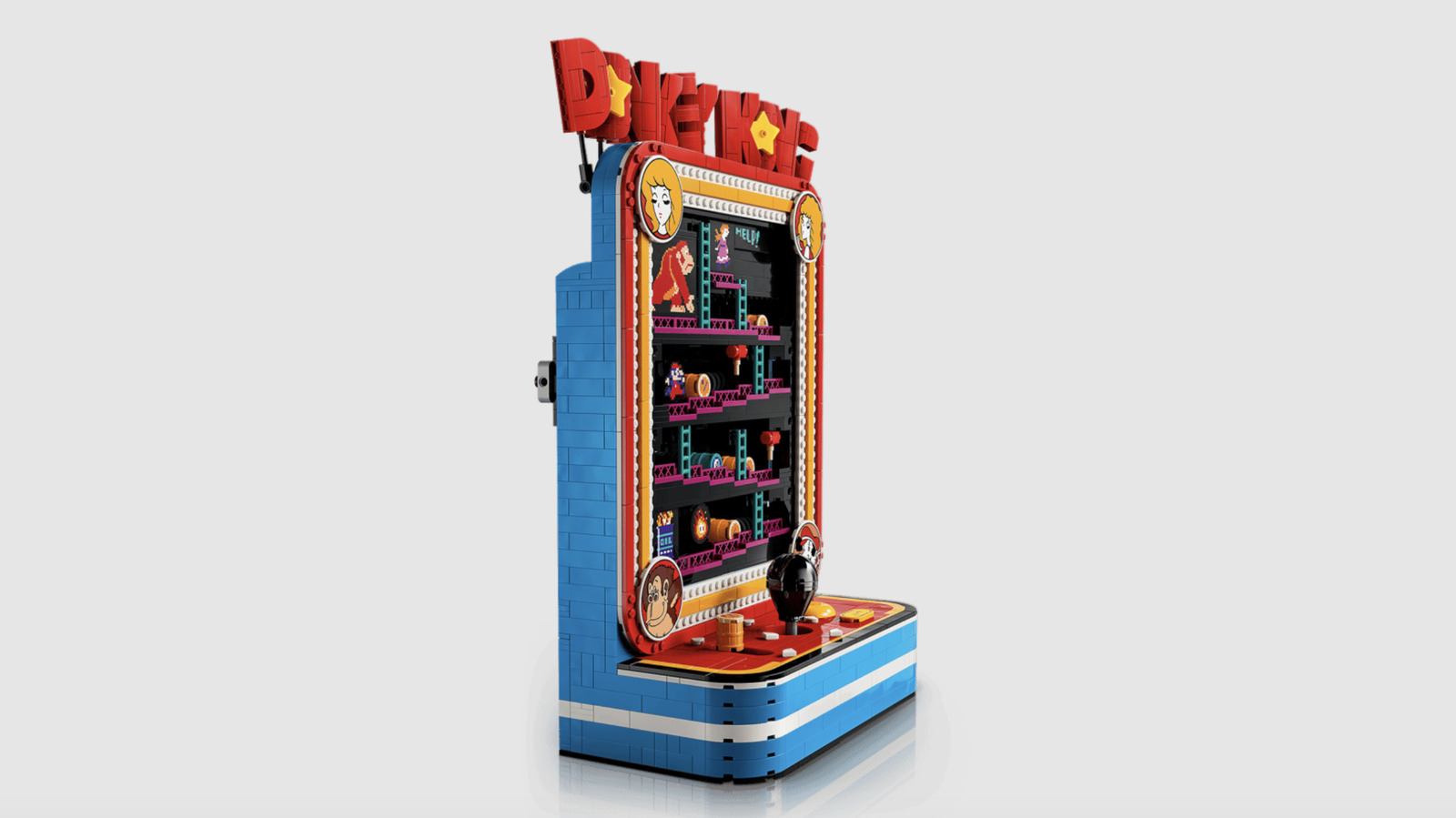 Lego ve Nintendo'dan Efsanevi Geri Dönüş: Oynanabilir Donkey Kong Atari Makinesi