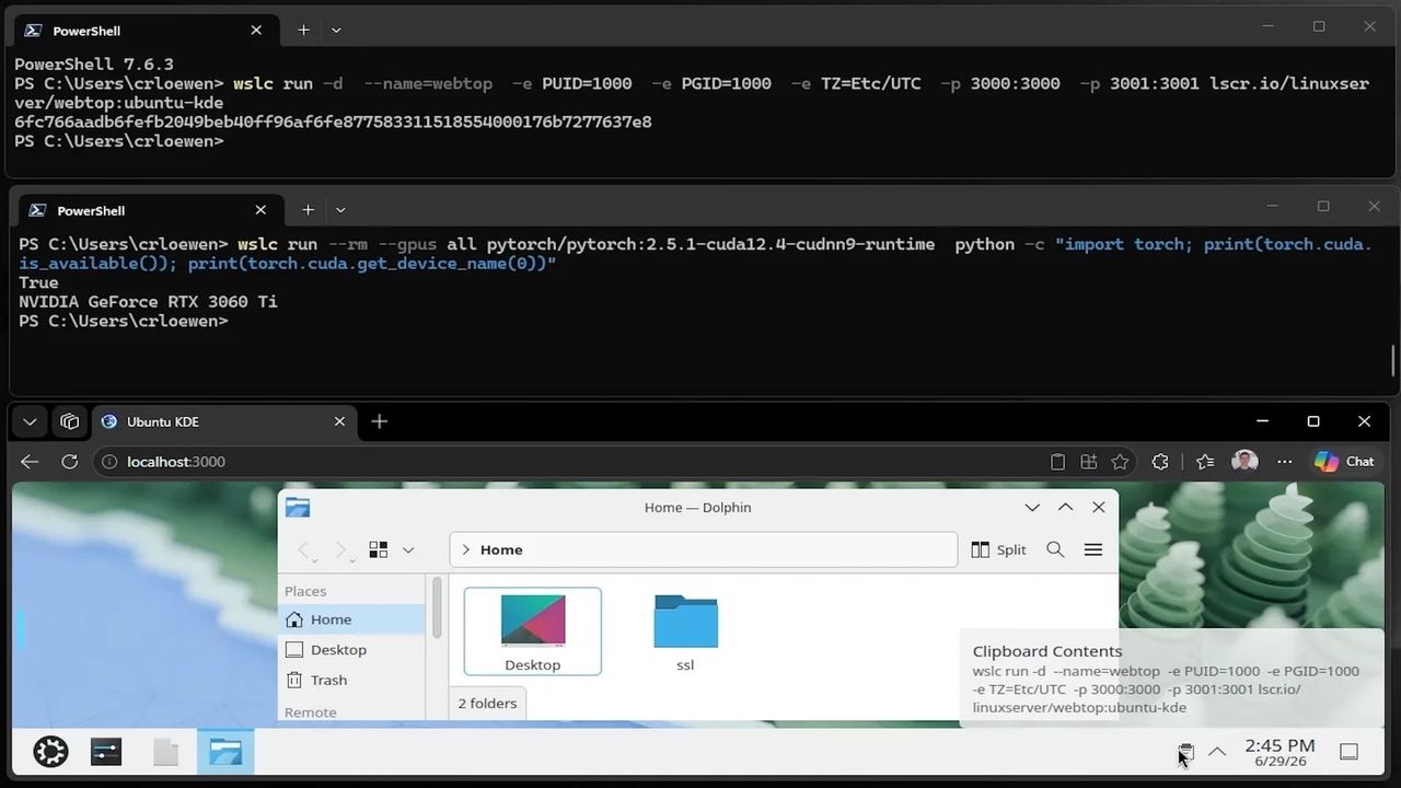 Microsoft'tan Dev Hamle: WSL ile Linux Konteynerleri Artık Windows’ta