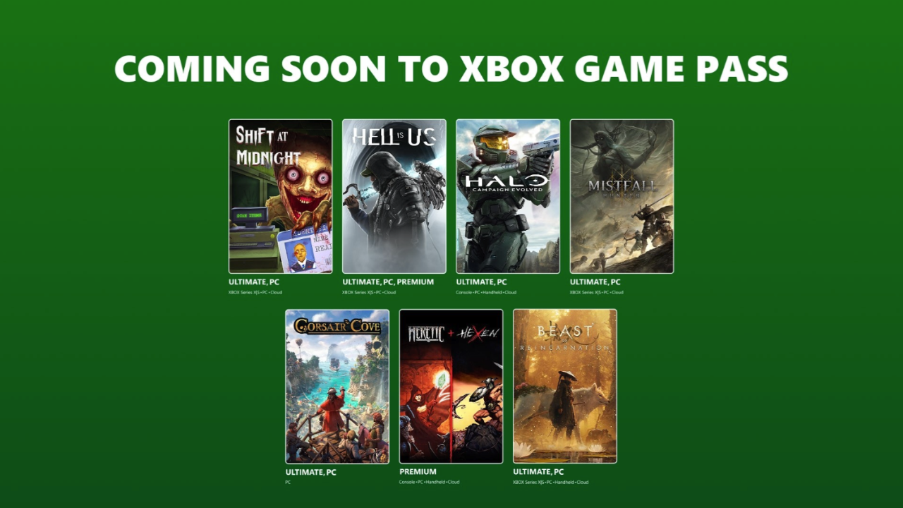 Xbox Game Pass Temmuz Sonu: 7 Yeni Oyun Geliyor, 8 Yapım Veda Ediyor