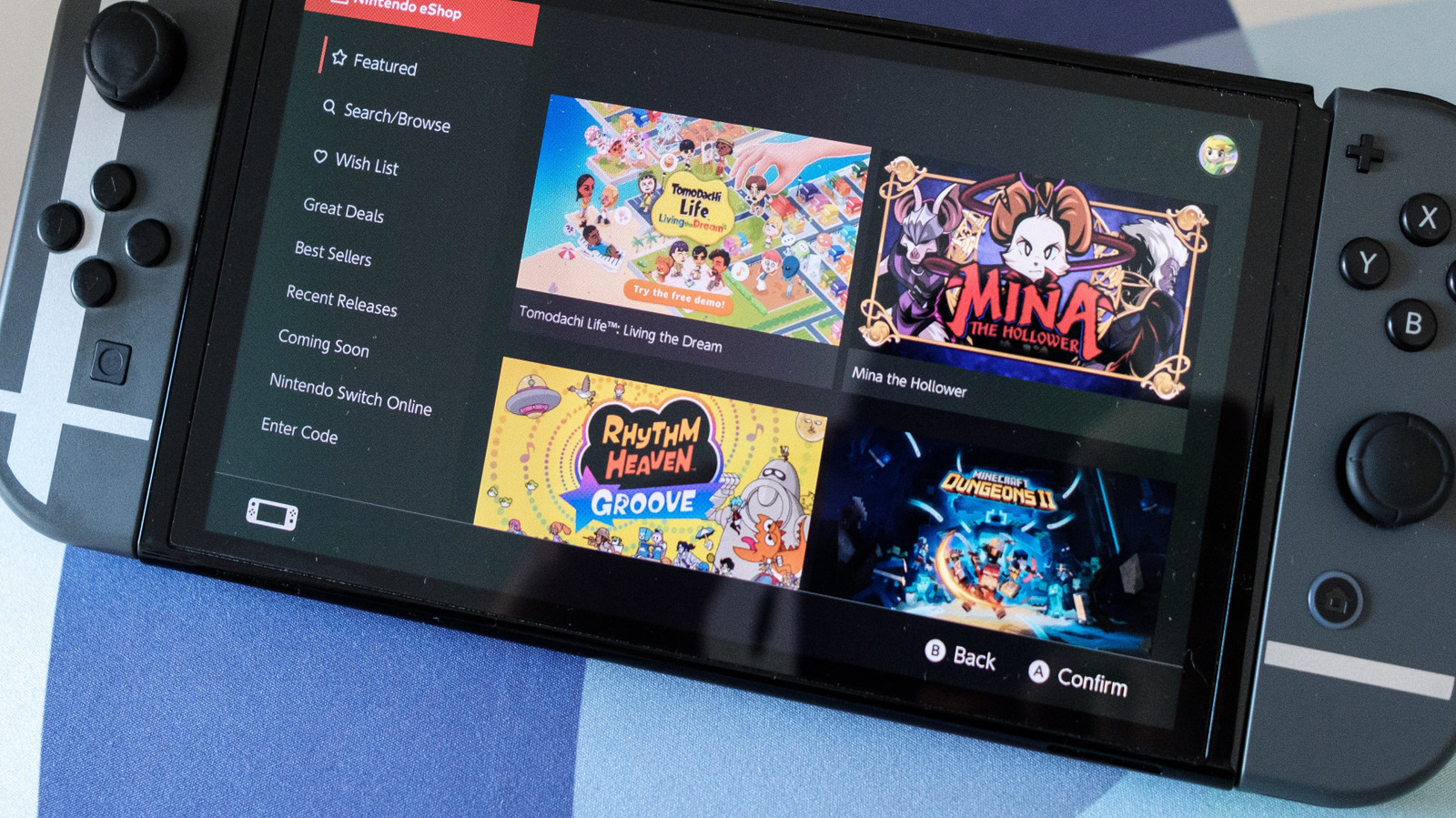 Nintendo Switch eShop Güncellemesi: Beklenen Hız ve Karanlık Mod Geldi