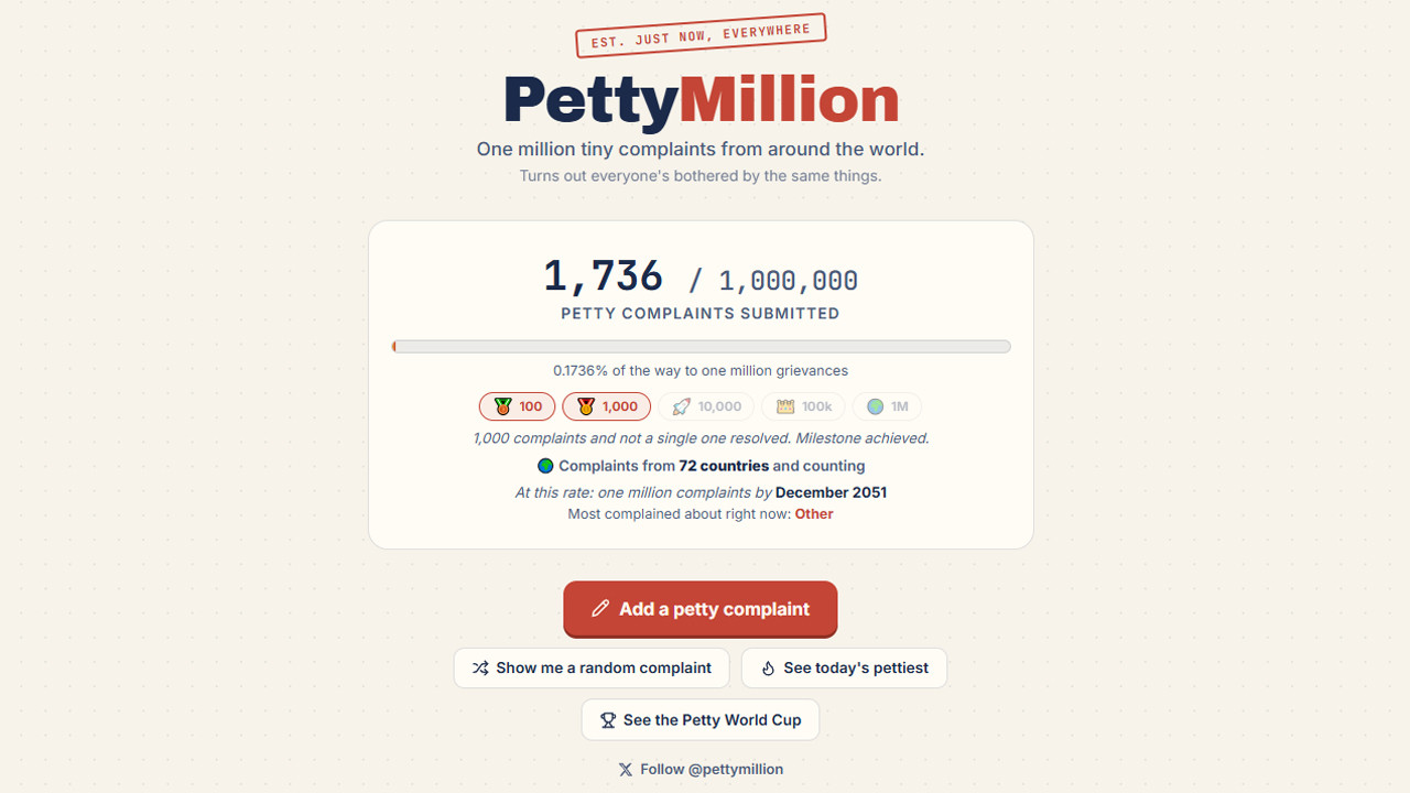 Dünyanın En Mızmız Ülkesi Hangisi? Petty Million ile Şikayetler Dijitalleşiyor