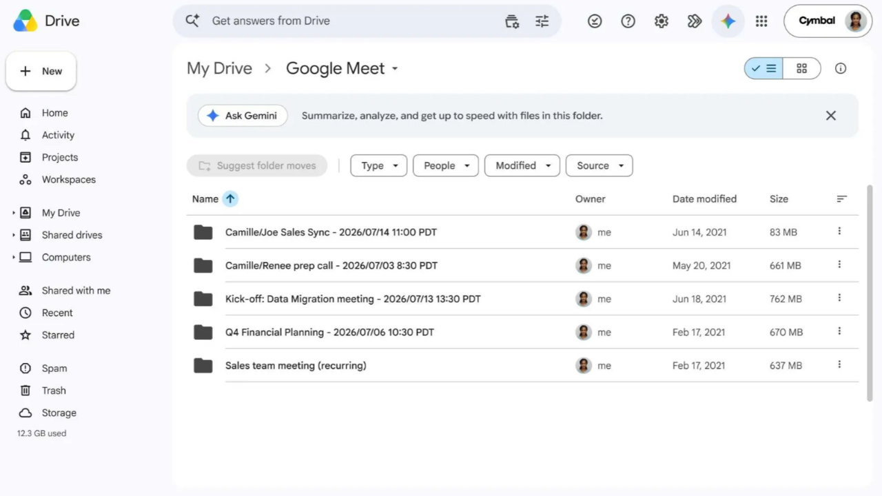 Google Meet Kayıtlarını Bulmak Artık Çok Daha Kolay: Drive Klasör Yapısı Değişiyor