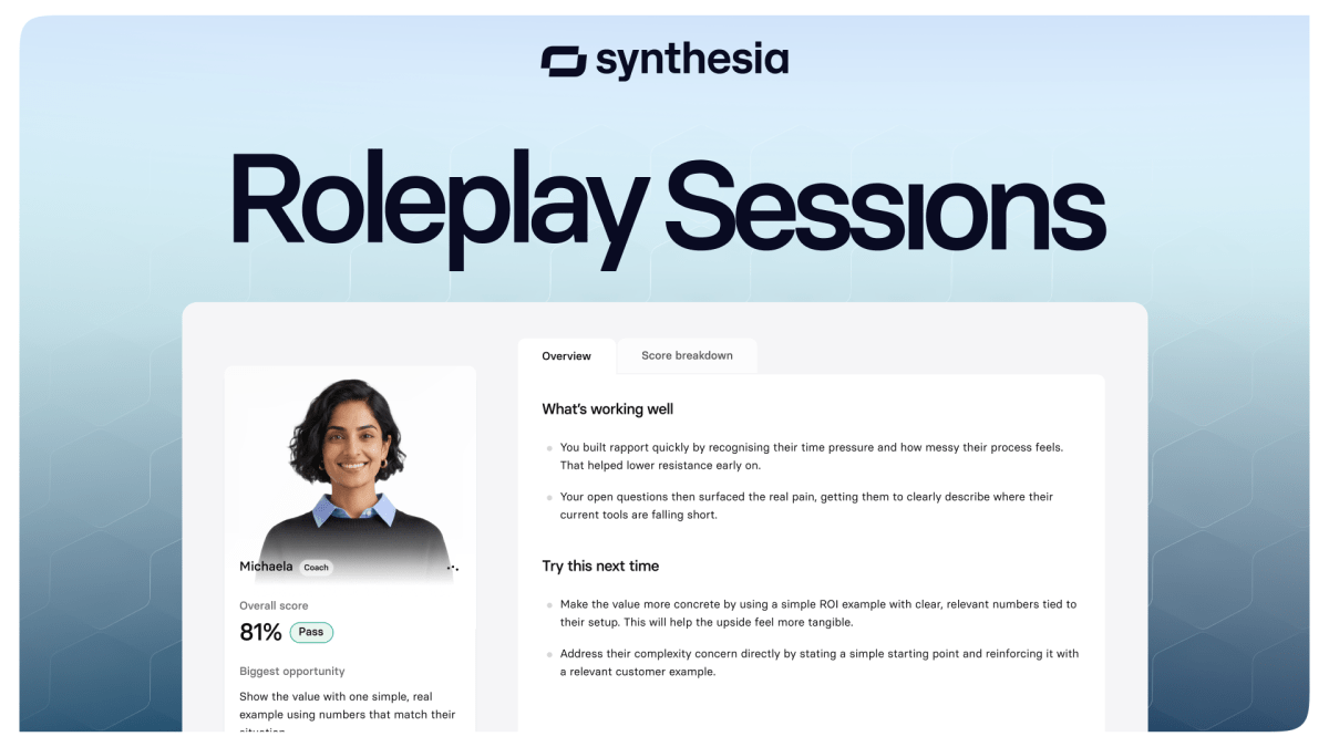 Synthesia, Yapay Zeka Eğitim Dünyasını Kökten Değiştiriyor: Sırada Canlı Koçluk Var