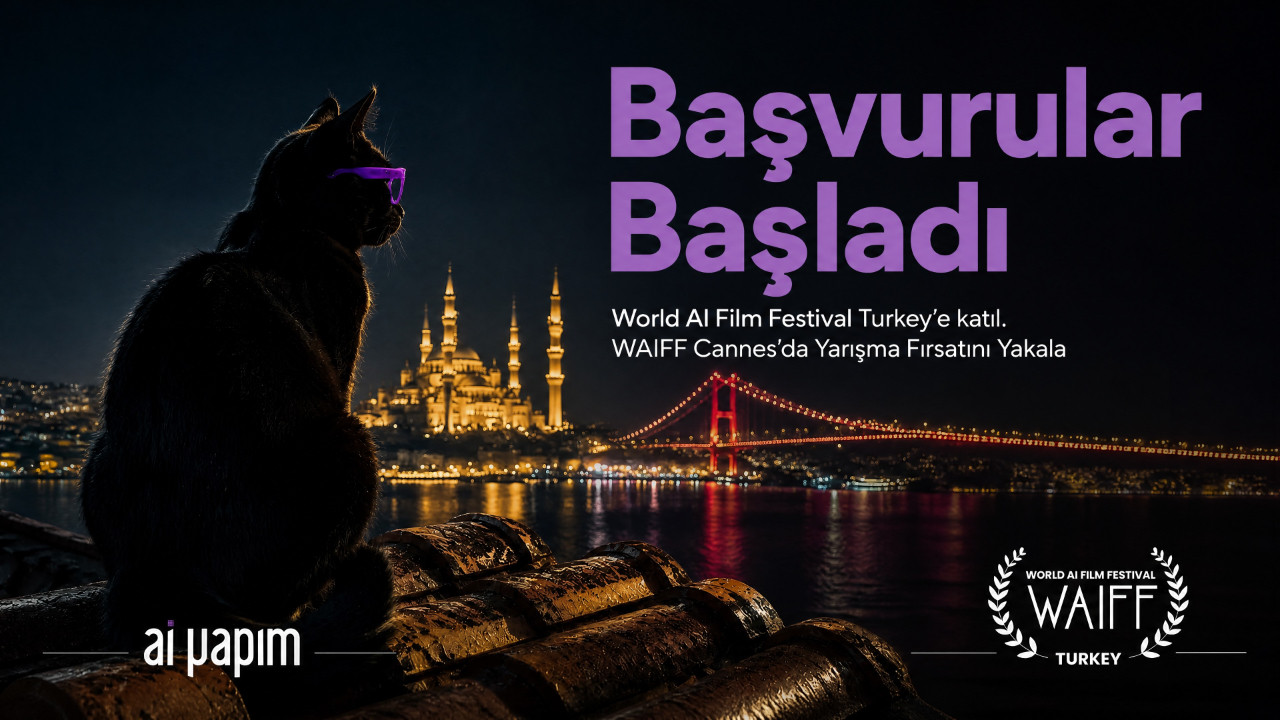 Sinema Dünyasında Yapay Zeka Devrimi: WAIFF 2026 İstanbul'a Geliyor