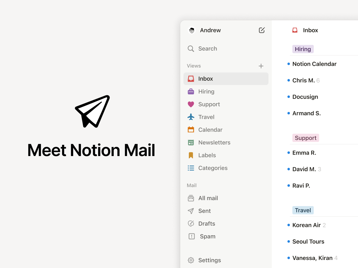 Notion Mail Veda Ediyor: E-Posta Döneminden Yapay Zeka Ajanı Dönemine Geçiş