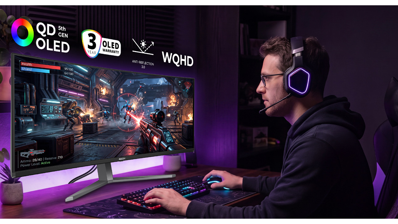 AGON by AOC, gamescom 2026’da Yeni QD-OLED Monitörleriyle Sahneye Çıktı
