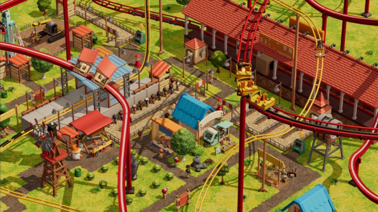 RollerCoaster Tycoon Efsanesi Geri Dönüyor: Wonderworks ile Eğlence Parkınızı Yeniden Kurun