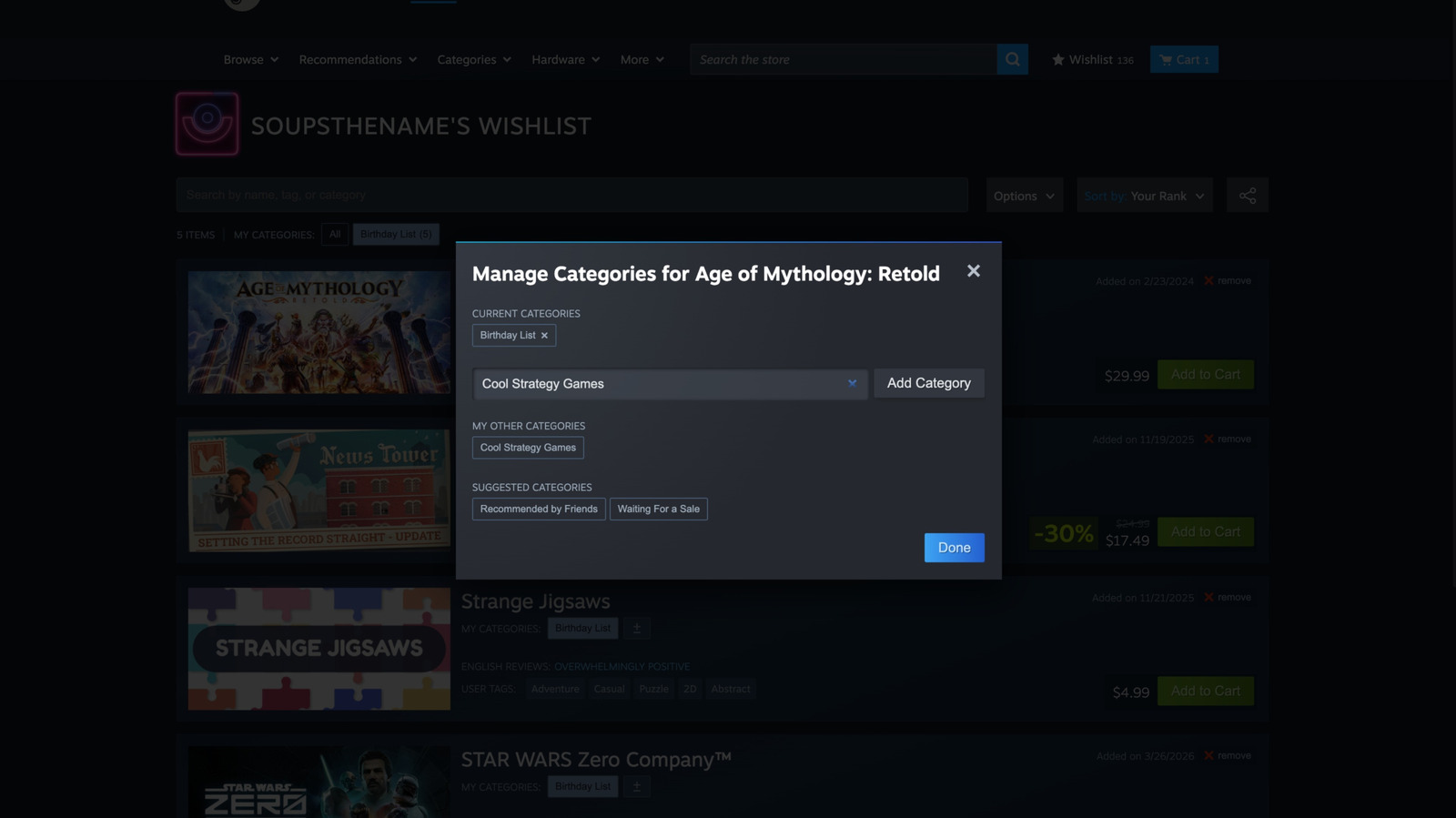 Steam'den Büyük Güncelleme: Oyun Hediyeleri ve İstek Listesi İçin Yeni Dönem