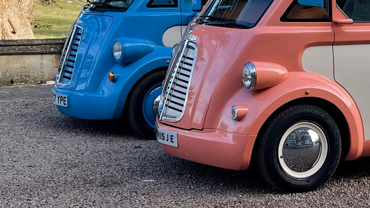 1940'ların Efsanesi Morris Commercial J-Type, Modern Bir Elektrikli Minibüs Olarak Dönüyor