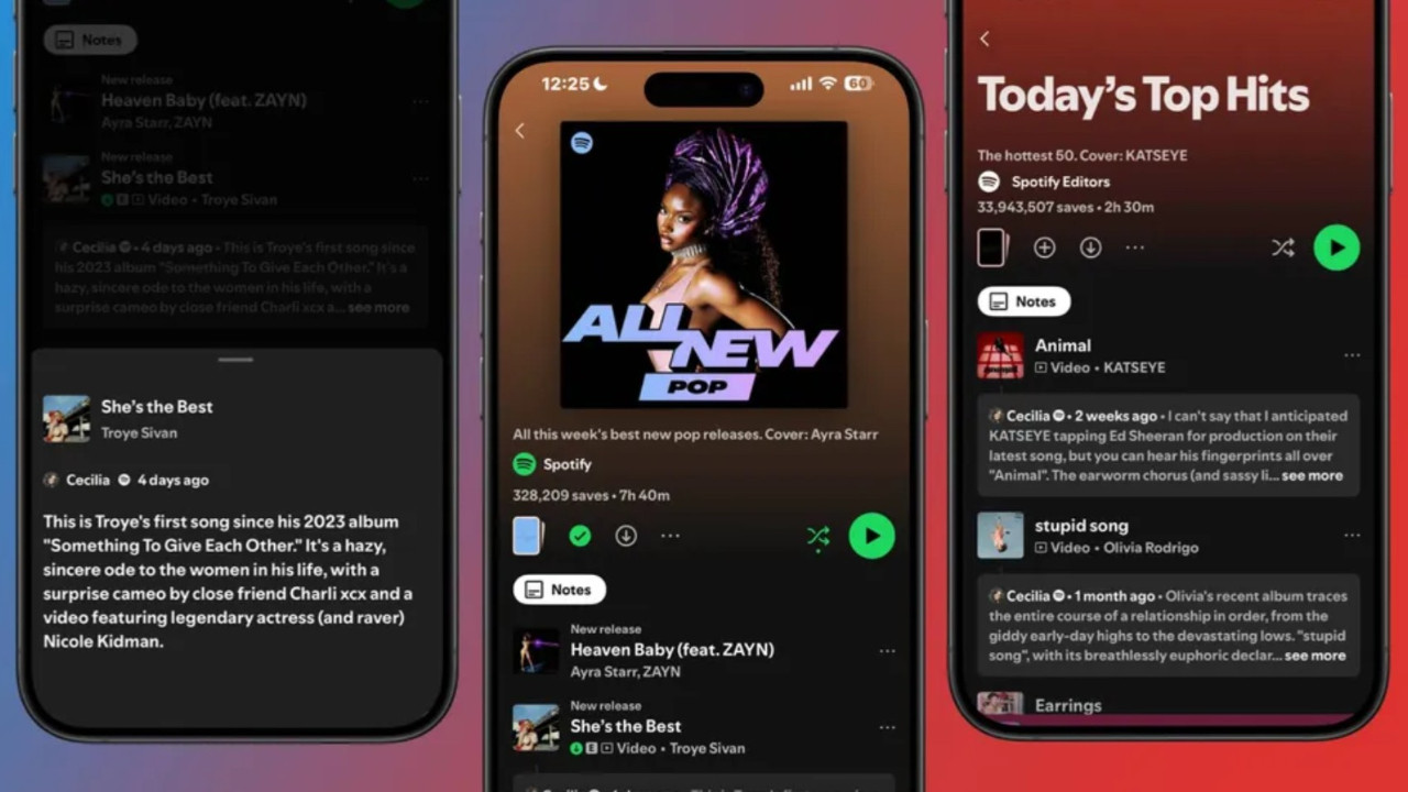 Spotify Playlist Notes ile Müzik Listeleriniz Artık Birer Anı Defterine Dönüşüyor
