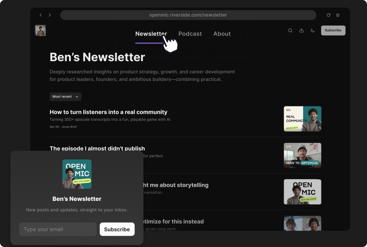 Riverside'dan Devrimsel Hamle: Podcast'leri Bültene Dönüştüren Yapay Zeka