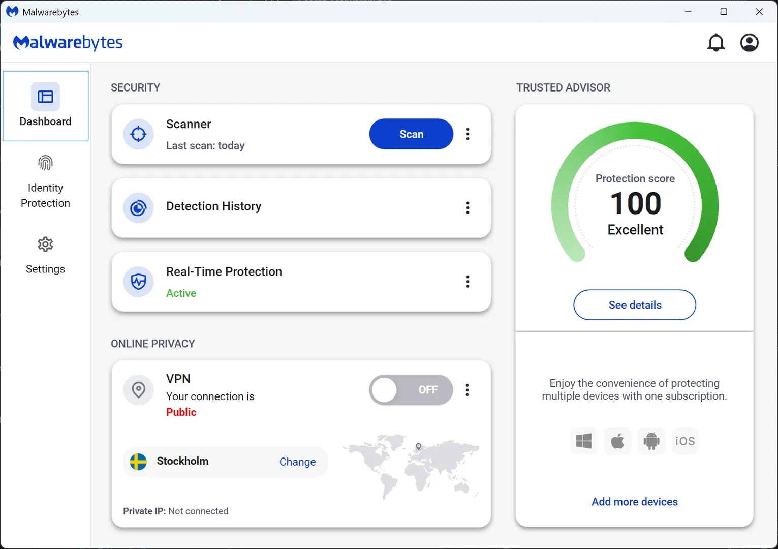 Malwarebytes Programı Ekran Görüntüsü
